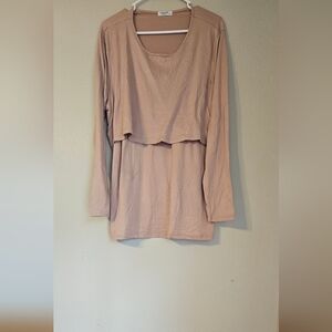 Womens Maternity/nursing Shirt